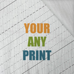 FABRIC WITH CUSTOM PRINT - Cotton muslin
