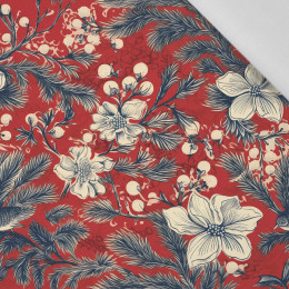 Vintage Christmas wz.15 - Cotton woven fabric