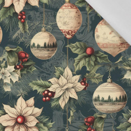 Vintage Christmas wz.9 - Cotton woven fabric