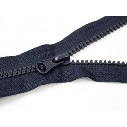 Plastic Zipper 5mm open-end 75cm (Z)- navy