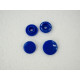 Snaps KAM T8, plastic fasteners 14mm -CORNFLOWER 10 sets