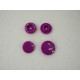 Snaps KAM, plastic fasteners 14mm - VIOLET 10 sets