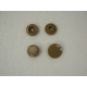 Snaps KAM, plastic fasteners 14mm - BEIGE 10 sets