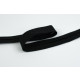 Single Fold Bias Binding cotton - BLACK