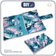 NAPPY CASE - WATER-COLOR LEAVES 