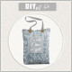 SHOPPER BAG - DIE BESTE OMA DER WELT / etno - Panama 220g - sewing set