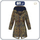 WOMEN'S PARKA (ANNA) - MAGIC DAMASCO pat. 1 (MAGIC SCHOOL) / gold - softshell XL