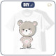 KID’S T-SHIRT- BEAR / Heart - single jersey (116/122)