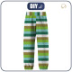 CHILDREN'S SOFTSHELL TROUSERS (YETI) - DRAGON DINO / STRIPES 