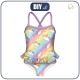 Girl's swimsuit - UNICORNS pat.1 