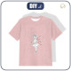 KID’S T-SHIRT (116/122) - FAIRY / acid (pink) - single jersey