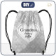 GYM BAG - GRANDMA KNOWS BETTER / damasco