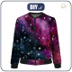 WOMEN’S BOMBER JACKET (KAMA) - WATERCOLOR GALAXY PAT. 8 - sewing set