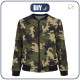 WOMEN’S BOMBER JACKET (KAMA) - CAMOUFLAGE OLIVE - sewing set