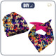 KID'S CAP AND SCARF (CLASSIC) - BUTTERFLIES / colorful 44-47