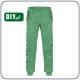 CHILDREN'S JOGGERS (LYON) - ACID WASH / GREEN - looped knit fabric 