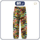 CHILDREN'S SOFTSHELL TROUSERS (YETI) - CAMOUFLAGE COLORFUL