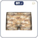 Boy's swim trunks - CAMOUFLAGE - scribble / mustard - sewing set