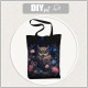 SHOPPER BAG - GOTHIC OWL - sewing set