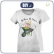 WOMEN’S T-SHIRT - NO RAIN, NO FLOWER - sewing set