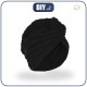 HAIR TURBAN - BLACK