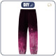 CHILDREN'S SOFTSHELL TROUSERS (YETI) - SPECKS (fuchsia) / black