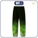 CHILDREN'S SOFTSHELL TROUSERS (YETI) - SPECKS (green) / black