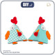 Hen - BUNNIES / mint