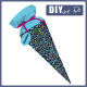 First Grade Candy Cone - NEON LEOPARD PAT. 3 - sewing set