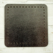 Attaching pads for bags - 5,5x5,5 mm - dark silver