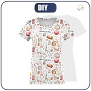 WOMEN’S T-SHIRT M - SEWING (HOBBIES AND JOBS) - single jersey 