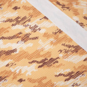 CAMOUFLAGE - scribble / mustard - looped knit fabric