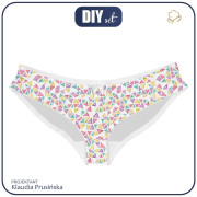 WOMEN'S PANTIES - TROPICAL TRIANGLES - S