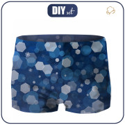 Boy's swim trunks - WINTER HEXAGON (WINTER IS COMING) 110-116