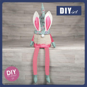 BUNNY EAR GNOME - IRIS - DIY IT'S EASY