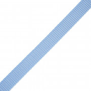 Webbing tape 15mm - light blue