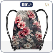 GYM BAG - VINTAGE FLOWERS Pat. 3 - small