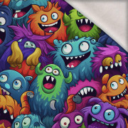CRAZY MONSTERS PAT. 2 - brushed knitwear with elastane ITY