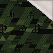  GEOMETRIC CAMOUFLAGE pat. 1 - brushed knitwear with elastane ITY