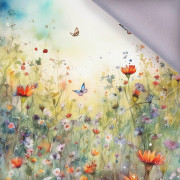 MAGIC MEADOW PAT. 1 - panel,  softshell (60cm x 50cm)