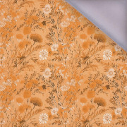 SUNDIAL ORANGE / FLOWERS - softshell