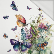 BEAUTIFUL BUTTERFLY PAT. 3 - panel (75cm x 80cm) looped knit