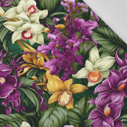 EXOTIC ORCHIDS PAT. 7 - Cotton woven fabric
