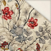 FLOWERS wz.16 - Linen 100%