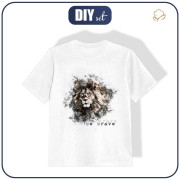 KID’S T-SHIRT (92/98) - BE BRAVE (BE YOURSELF)  - single jersey 