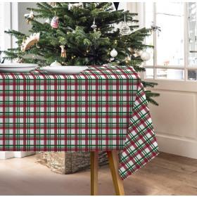 CHECK PAT. 1 / red - Woven Fabric for tablecloths