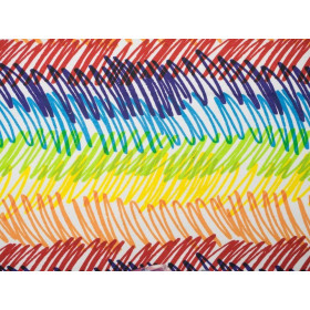 SCRIBBLE - single jersey with elastane TE210