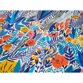 COLORFUL MEADOW - single jersey with elastane TE210