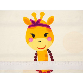 GIRAFFE - panel single jersey TE210