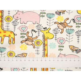 COLORFUL SAFARI - looped knit